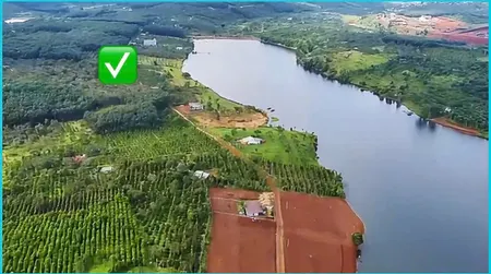 Bán đất view hồ thổ cư có căn nhà cũ sửa lại xíu là ở dc,☎️ LH Zalo 0938.609.098 Phước Trọng