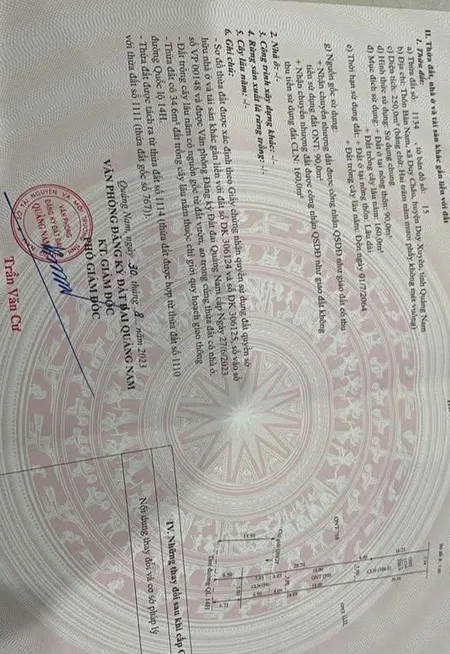 Bán lô đất Đường QL 14h
