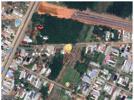 Bán đất 780.3m² ngang 21,4m giá 1.8 tỷ tại Xã Tân Tiến Huyện Đồng Phú