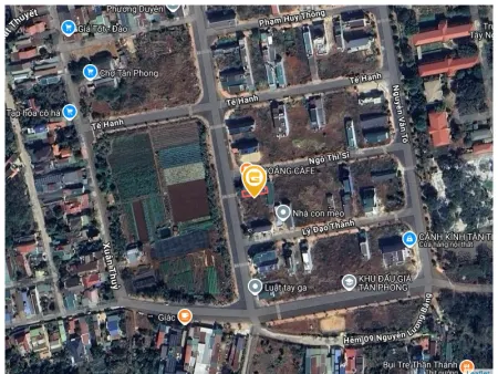 Bán đất 115.7m² ngang 5m giá 3.5 tỷ tại Phường Tân Hòa Thành phố Buôn Ma Thuột
