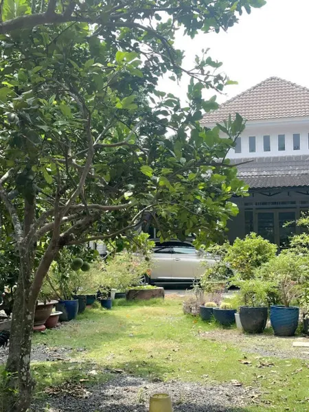 BÁN BIỆT THỰ VƯỜN + ĐẤT MẶT TIỀN NHỰA – TÂN THÔNG HỘI, CỦ CHI – NGANG KHỦNG 20M
