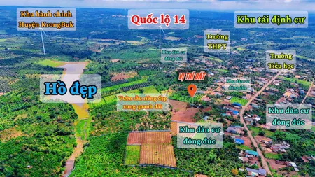 Bán đất 420m² giá 289 triệu tại Xã Cư Né Huyện Krông Búk