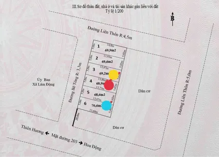Bán đất 68.8m² ngang 5m giá 2.05 tỷ tại Lâm Động Thuỷ Nguyên. liên hệ 0362558882