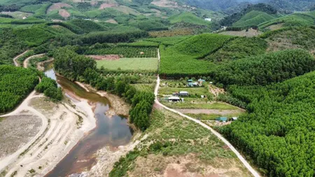 Bán lô đất view sông cái, khánh trung, khánh vĩnh, dt 2725m2, giáp đường bê tông 80m. LVCC 0938161427