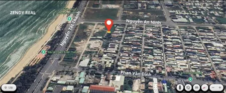 Bán 127m2(9.2x14) đất biển nguyễn an ninh, liên chiểu, đà nẵng | cách biển 100m