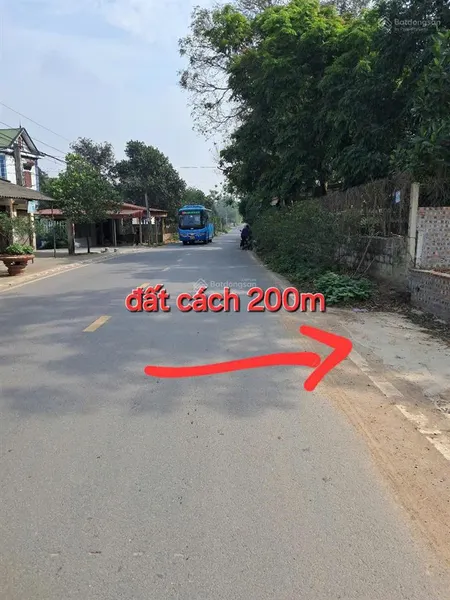 Lô đất vuông vắn cực đẹp tại vật lại,ba vì,hà nội. vị trí cách điểm bus 200m,hồ suối hai 3' chạy xe