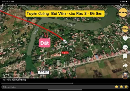 Bán lô đất thổ cư siêu rộng 1280m tại tổ 10, hòa nghĩa, dương kinh phù hợp phân lô, nhà vườn