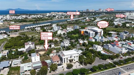 Bán đất biệt thự nguyễn phan chánh khu đô thị phú mỹ an cạnh biệt thự one river giá chỉ 30.5tr/m2