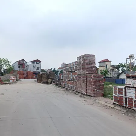 Tái định cư dạ trạch khoái châu đường 2 xe cont tránh tại đất 91m mt6m + vỉa hè kinh doanh