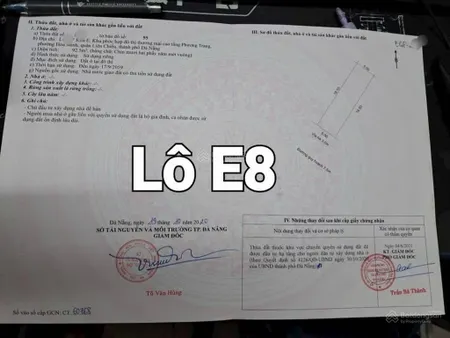 Bán lô đất hoà phú 28 khu e8 kim long. 0935 050 ***
