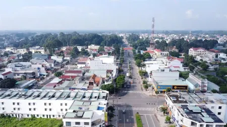 Bán lô 114m2 kế bên kcn shinmark giá 1 tỷ hơn tuỳ vào độ thiện chí. nằm trên trục chính của tttp