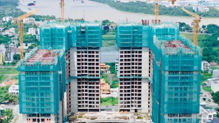Bán căn hộ victoria village thạnh mỹ lợi 2pn 2wc view sông lầu cao siêu đẹp