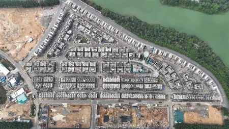 Thu hồi vốn căn biệt thự song lập the orchard, giá 15,742tỷ 160 m2, thanh toán tới 30.6.27