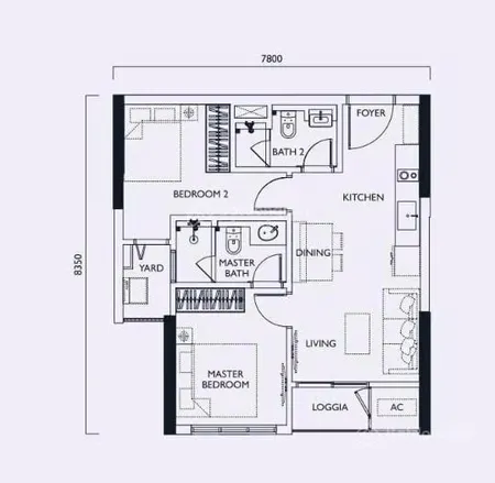 Cần bán bán căn 2n 2wc lumi elite giá 4,413 tỷ hđmb tiến độ 3 tháng đóng 5% nhận nhà t6/2026