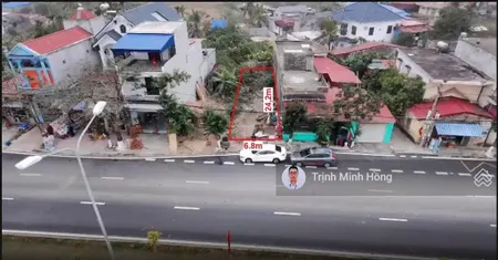 Bán 164.7m đất trục chính nguyễn hữu cầu, q. đồ sơn kinh doanh cực đỉnh. đường rộng 41m 6 làn xe.