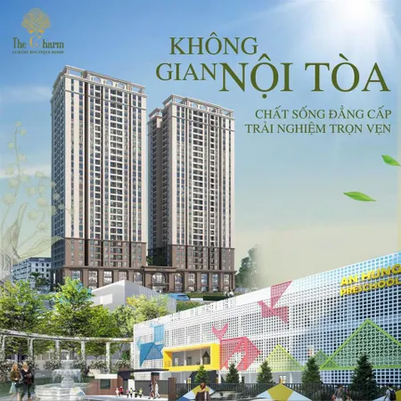 Độc quyền căn 2pn 54 m2 giá rẻ nhất thị trường chiết khấu 200tr tại dự án the charm an hưng