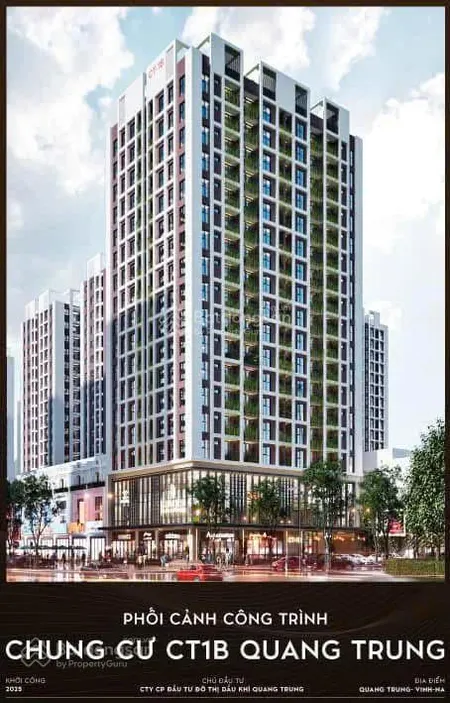 Bán căn chung cư dầu khí đường quang trung ct1b, chỉ từ 39 triệu/m2. 0911 166 ***