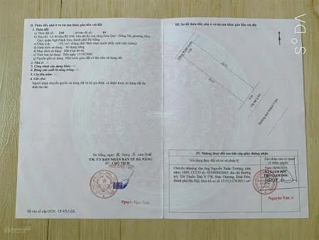 Chính chủ bán lô b2.100 hói kiểng 27 đông nam sạch, gần sông, gần biển, gần tttp đn