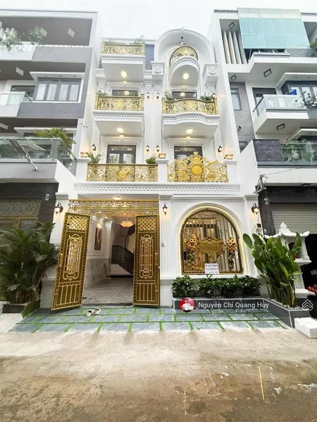 Biệt thự phố có thang máy sang trọng, đẳng cấp 6,5m x 13m đường 8m huỳnh tấn phát giá 9,8 tỷ