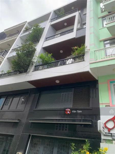 Bán nhà đường nguyễn văn đậu phường 11 quận bình thạnh + hẻm nhựa xe hơi + kết cấu 5 tầng lầu btct