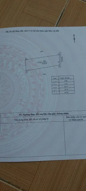 Bán đất 618.9m² giá 335 triệu tại Xã Ea Kiết Huyện Cư M'gar