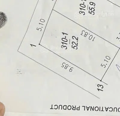 Bán đất 206 cổ linh, 52m2 lô góc, oto vào, vị trí đẹp