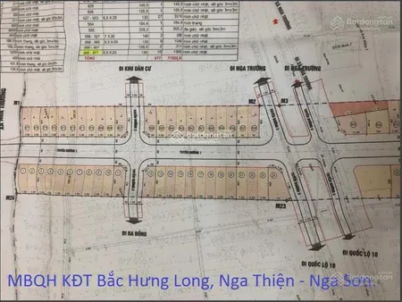 Cắt lỗ chính chủ bán 7 lô đất đấu giá kdc bắc hưng long, nga thiện, nga sơn, thanh hóa