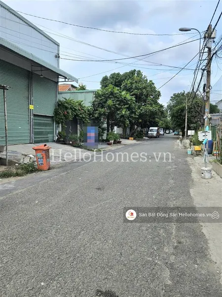 Bán nhà xưởng quận 12 sổ hồng 208m² đường nhựa 12m, khu biệt thự ngay phan văn hớn, quận 12
