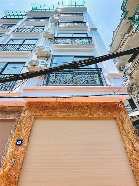 Rất hiếm, võng thị, ngõ thông, gần phố, thang máy, mới đẹp, ở hay cho thuê đỉnh, 43.1m2x6 tầng