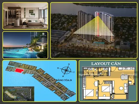 Chuyển nhượng gấp căn 2pn tầng 35 view đỉnh, đã ký hđmb giá cực tốt!
