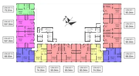 Bán căn hộ chung cư booyoung, mỗ lao, hà đông, 5,1 tỷ, 73 m2, hàng hiếm tại giá cực chất