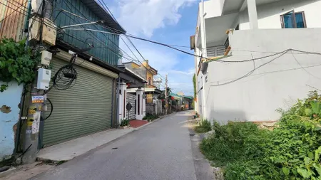 Thanh trì bán nhà xưởng 130m2 ô tô tránh sát ub xã đại áng 9.3x tỷ