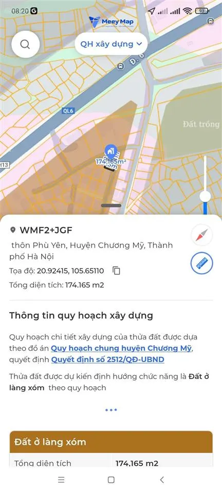 Chính chủ cần bán gấp lô góc đất đắc địa phù yên trường yên