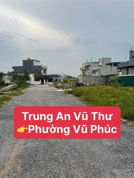 Chỉ 16 triệu / m2 sở hữu mảnh đất vàng đầy tiềm năng phường vũ phúc hưng yên (mới)