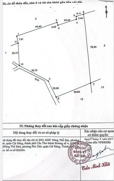 Bán đất mặt tiền quốc lộ 1a, xã thuận an, bình minh, vĩnh long 8.000m², giá 5 triệu/m²