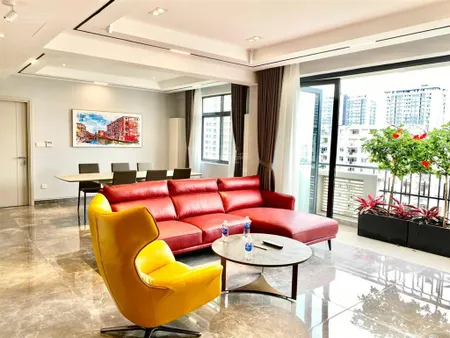 Bán căn hộ penthouse duplex cảnh viên, 179m2, 2 lầu, view công viên nam viên phú mỹ hưng, quận 7