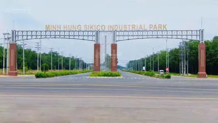 Bán đất đẹp tại cổng khu công nghiệp minh hưng tân hiệp, hớn quản, bình phước, 4,8 tỷ, 7.370 m2