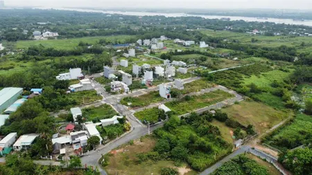 Bán nền đất 50,3m2 sổ riêng kdc vn1234 long phước, thủ đức. lô đẹp không vướng