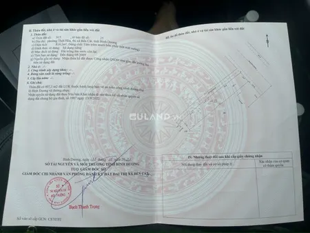 BÁN LÔ ĐẤT MẶT TIỀN QUỐC LỘ 13 SÁT CỔNG CỦA TRƯỜNG ĐAỊ HỌC VIỆT ĐỨC