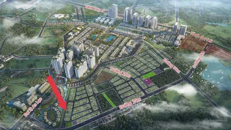 Bán lô góc khe thoáng,dt 113m khu 25ha, vị trí trục chính dân cư đi lại, kinh doanh buôn bán tốt