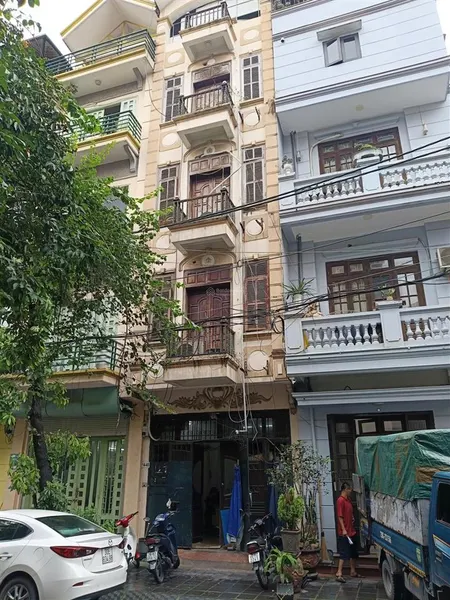 Bán gấp nhà đẹp áp góc ngã tư mặt tiền 5,5m phân lô cán bộ a5 đầm trấu hai bà trưng hà nội