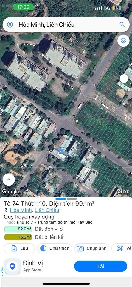 Bán lô đất đường hoàng trung thông, hòa mình, liên chiểu, đà nẵng