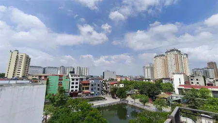 Giảm chào 1 tỷ, cần bán gấp nhà lô góc 3 thoáng, view hồ xa la. ô tô 5 tầng, 44m2, 13 tỷ.0392 177 ***