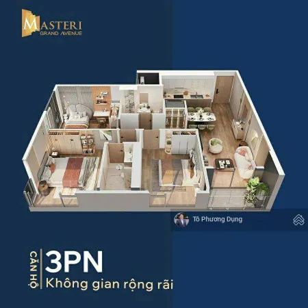 Hiếm! bán căn góc 3pn masteri grand avenue cổ loa, view cầu tứ liên sông hồng, giá 8,2 tỷ, htls 80%