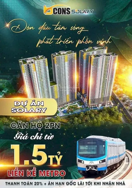 Thanh toán chỉ từ 250triệu sở hữu căn hộ 2pn liền kề tuyến metro. hỗ trợ lãi suất,ân hạn gốc 5 năm