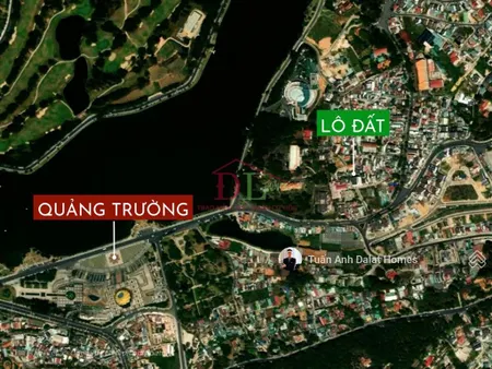 Còn sót lại lô đất 186.8m² trung tâm đà lạt đi bộ 3 phút ra hồ xuân hương đường nhựa 9m giá 22 tỷ