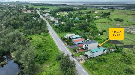 Bán gấp 1 lô mặt đường cực đẹp sổ đỏ full odt giá rẻ nhất thị trường 0966 105 ***