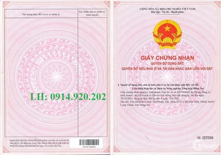 Bán lô đất biệt thự DA Long Hưng City, dt 280m2, lô 2 mặt tiền, sông lớn, giá rẻ
