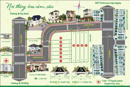 CHÍNH CHỦ BÁN GẤP – ĐẤT NỀN MẶT TIỀN ĐƯỜNG GẦN VINHOMES HẬU NGHĨA