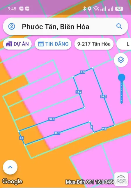 Bán hơn 400m mặt tiền QL 51. Ngay cổng 11, Phước Tân (Tin Hết Hạn)